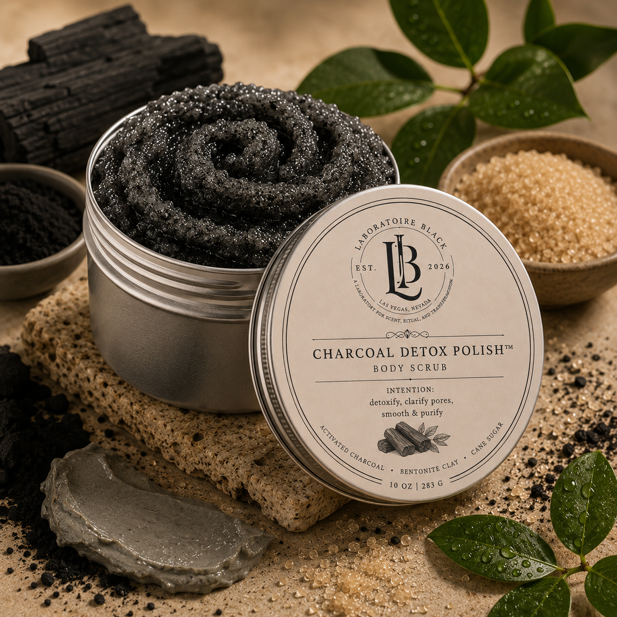 CHARCOAL DETOX SCRUB