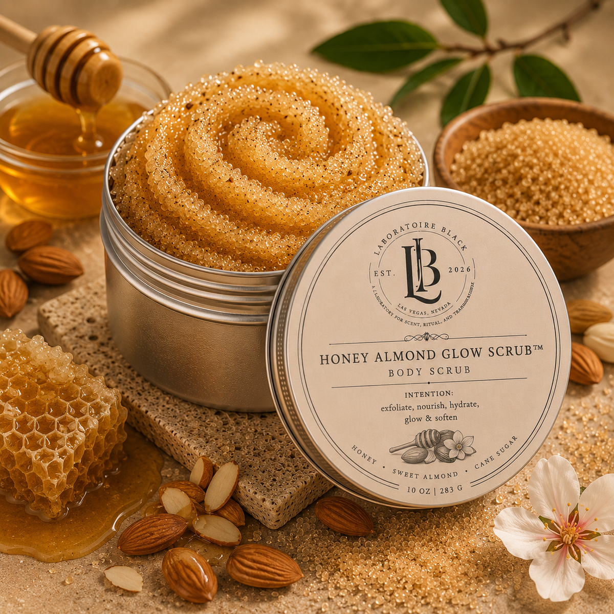 HONEY ALMOND GLOW SCRUB