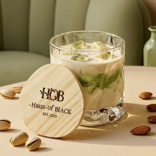 Iced Pistachio Cream Latte